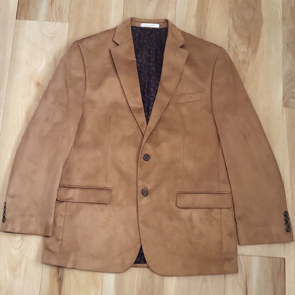 Chaps Other - Chaps men's suede-like sport coat blazer size 42R